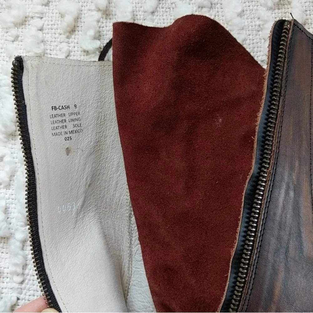 Freebird Distressed Brown Lace-Up Boots - Picture 6 of 16